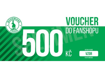 Poukaz dárkový - 500 Kč