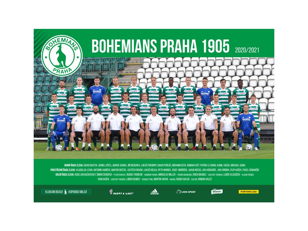 Plakát Bohemians Praha 2020/2021